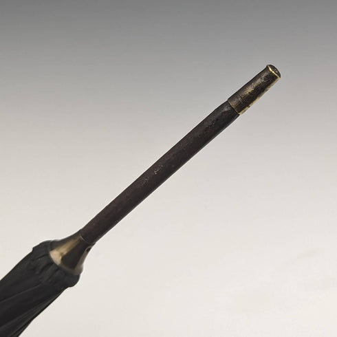 20 世紀初英國古董紳士 Buanbrella 黑色純銀雕刻手柄 93 厘米