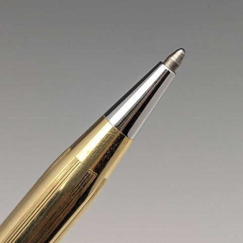 Vintage Cross (CROSS) 鍍金圓珠筆和鉛筆套裝(帶盒)