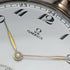 circa 1930 vintage omega pocket watch gold plated open face working well
