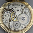 circa 1930 vintage omega pocket watch gold plated open face working well