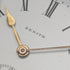 Around 1915 Antique Zenith pocket watch Engraved silver side Hunter Works well