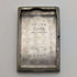 British vintage Benson alloy rectangular case wristwatch works well
