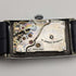 British vintage Benson alloy rectangular case wristwatch works well