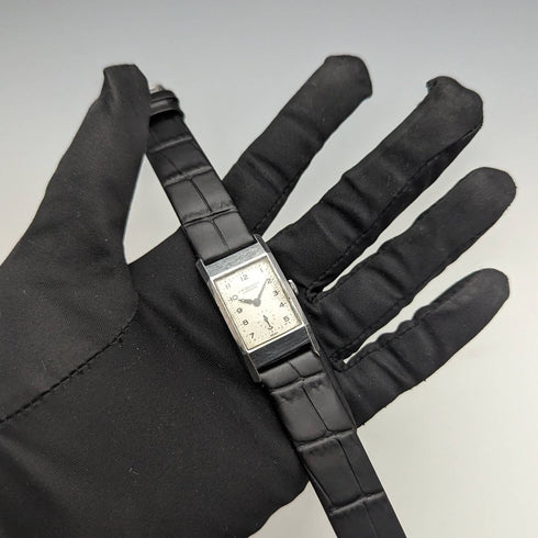 英國復古Benson合金長方形錶殼腕錶效果很好