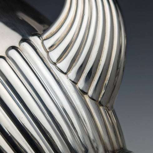 1921 English Antique Silver Plated Teapot Set of 4 Henry Atkins