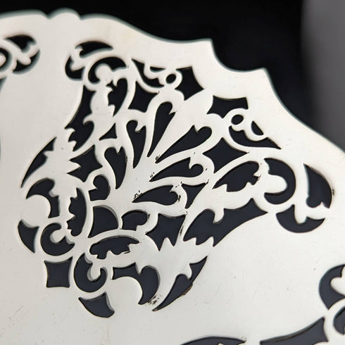 1922 年英國復古鍍銀蛋糕架 Mappin 和 Webb