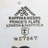 1922 English Vintage Silver Plated Cake Stand Mappin and Webb