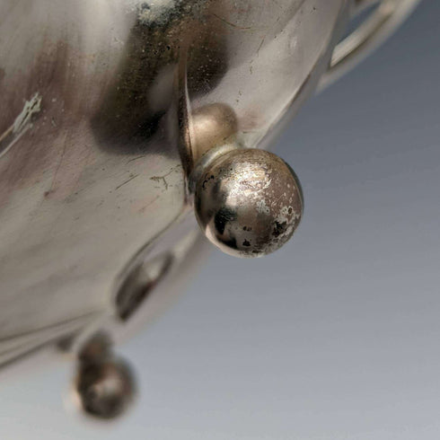 German Vintage Silver Plated Leaf Dish WMF