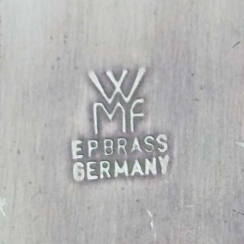 German Vintage Silver Plated Leaf Dish WMF
