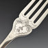 Around 1885 British antique silver plate fish cutlery 6 pair set Mappin and Webb