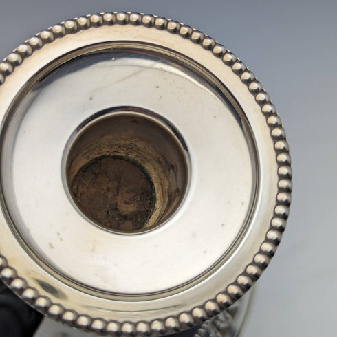 British Vintage Silver Plated Candle Stand Candelabra Viners