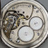 Around 1909 Antique Longines pocket watch Relief engraving Hunter case on silver side Works well