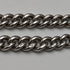 Cadena doble Albert de plata esterlina, antigüedad británica de alrededor de 1900, 34 g, con dije de borla