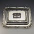 British Antique Silver Plate Square Entree Dish