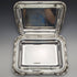 British Antique Silver Plate Square Entree Dish
