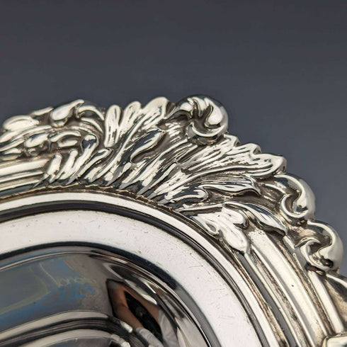 British Antique Silver Plate Square Entree Dish