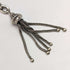 Around 1900 British Antique Sterling Silver Albert Chain 30g Fancy Link Tassel Fob