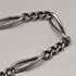 Around 1900 British Antique Sterling Silver Albert Chain 30g Fancy Link Tassel Fob