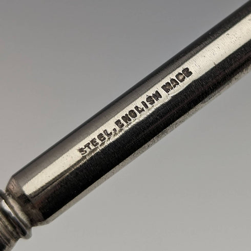 1907 British Antique Sterling Silver Handle Button Hook