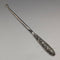 1898 British Antique Pure Silver Handle Button Hook Henry Williamson