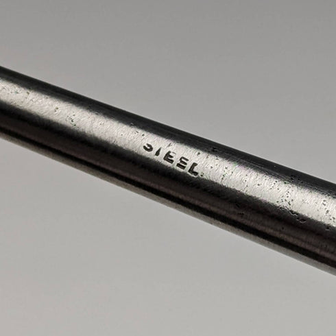 1889 British Antique Pure Silver Handle Toasting Fork Adie and Lovekin