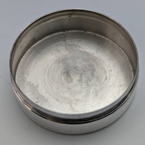 Italian Vintage Sterling Silver Pill Case Golfer Design