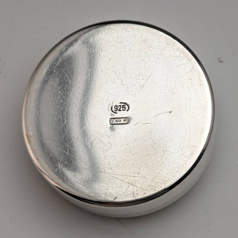 意大利復古純銀藥盒高爾夫球手設計