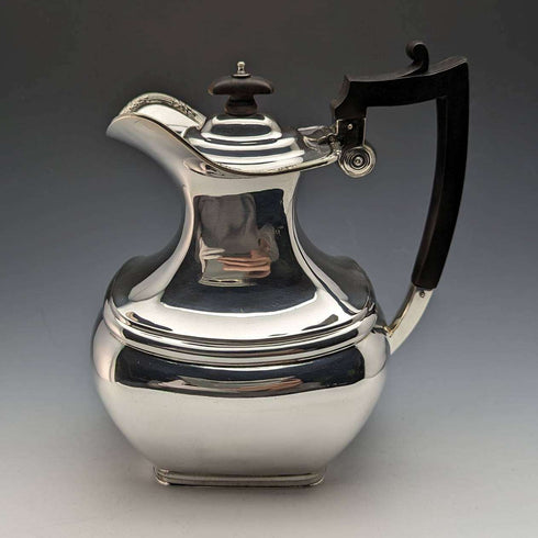1910 年代英國古董鍍銀茶壺 4 件套 Manoah Rhodes