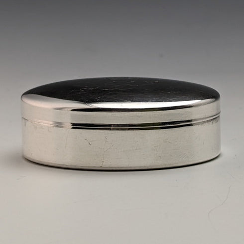 意大利復古歐陸式銀色藥丸盒