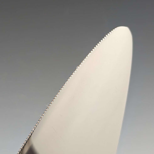 1987 British Vintage Sterling Silver Handle Cake Slicer Boxed Broadway