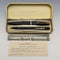 British Vintage Conway Stewart Fountain Pen Pencil Set Black Boxed