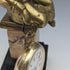Antique Ormolu & Marble Boy Figurine Pocket Watch Holder Display Stand