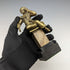 Antique Ormolu & Marble Boy Figurine Pocket Watch Holder Display Stand