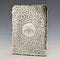 1904 British Antique Sterling Silver Card Case 57g BOX GEORGE UNITE