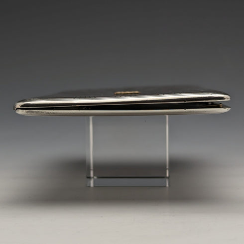 古董純銀百家樂經銷商卡盒 165 克