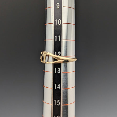 英国ヴィンテージジュエリー 「LOVE」彫刻 9ctゴールド リング 指輪