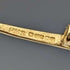 British vintage 9ct gold pearl pin brooch PMS