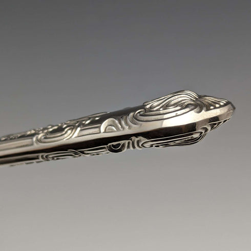 1987 British Vintage Sterling Silver Handle Cake Slicer Boxed Broadway
