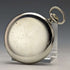 circa 1939 vintage omega pocket watch silver plated open face working fine