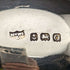 1938 British vintage enamel decorated sterling silver teaspoon set of 6 in a case MAPPIN and WEBB