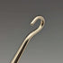 1913 British Antique Pure Silver Handle Shoehorn Button Hook Set in Case J & R Griffin