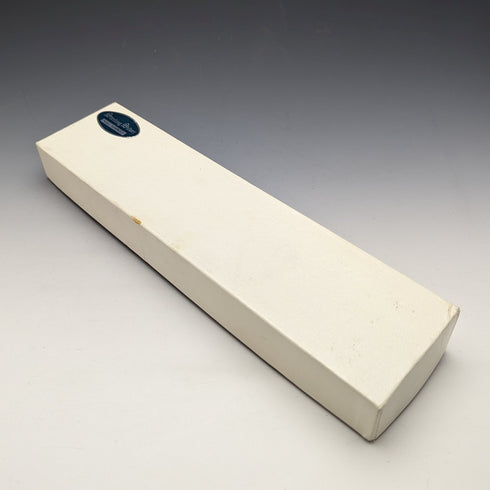 1981年 英国ヴィンテージ 純銀製ハンドル ケーキスライサー 箱入り Harrison Brothers