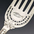 Late 19th century British antique silver plate fish server set in box Levesley Brothers
