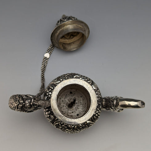 復古歐式銀迷你茶壺 116 克