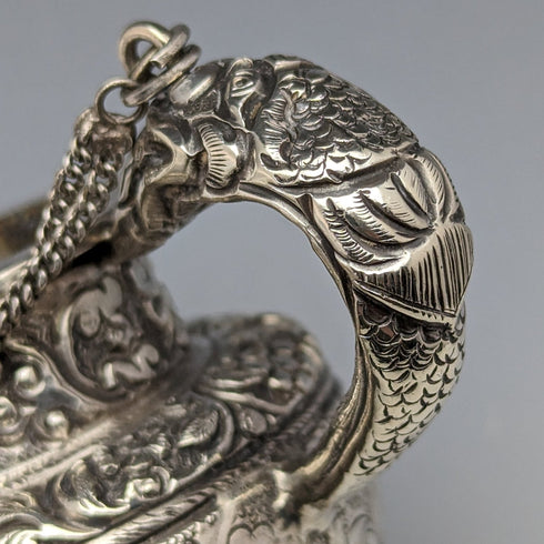 復古歐式銀迷你茶壺 116 克