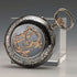 Around 1886 Antique Longines pocket watch silver side niello case works well