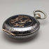 Around 1886 Antique Longines pocket watch silver side niello case works well