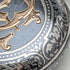 Around 1886 Antique Longines pocket watch silver side niello case works well