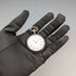 Around 1886 Antique Longines pocket watch silver side niello case works well