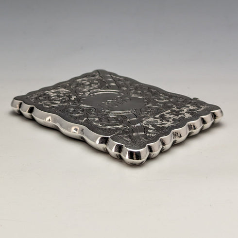 1901 年英國古董純銀卡包 58 克 GEORGE LOVERIDGE